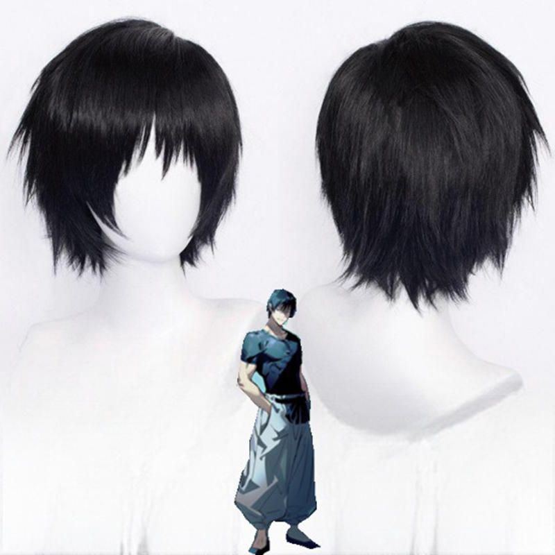 Men Accessories To Wear - Wig Cosplay Fuheshuer Rambut Pendek Hitam