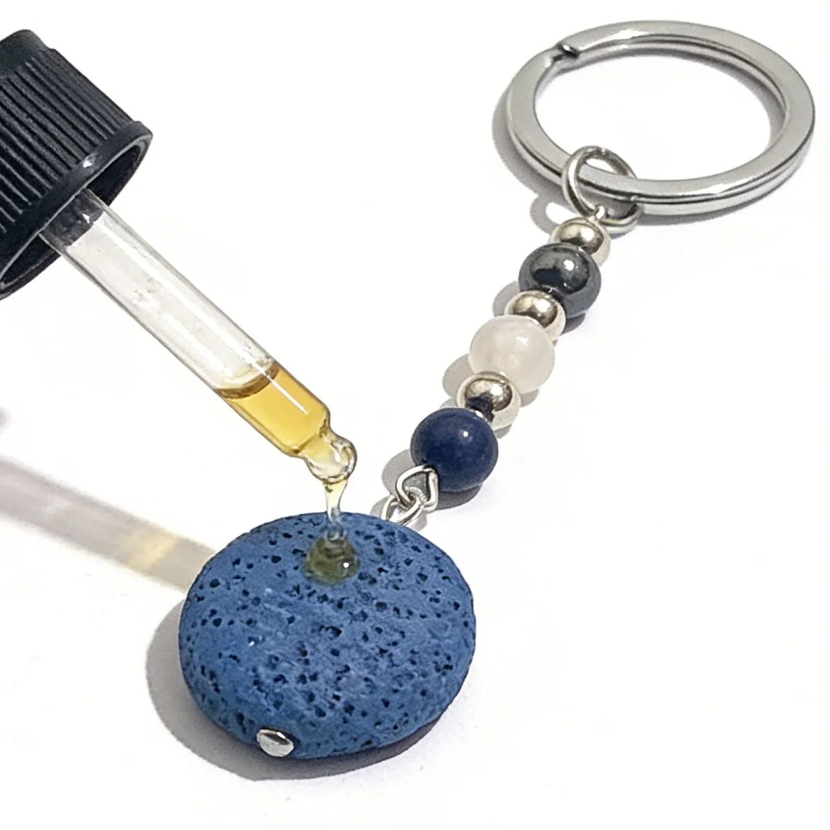 Men'S Accessories Essentials - 10 Buah Manik-manik Chakra Bulat Batu