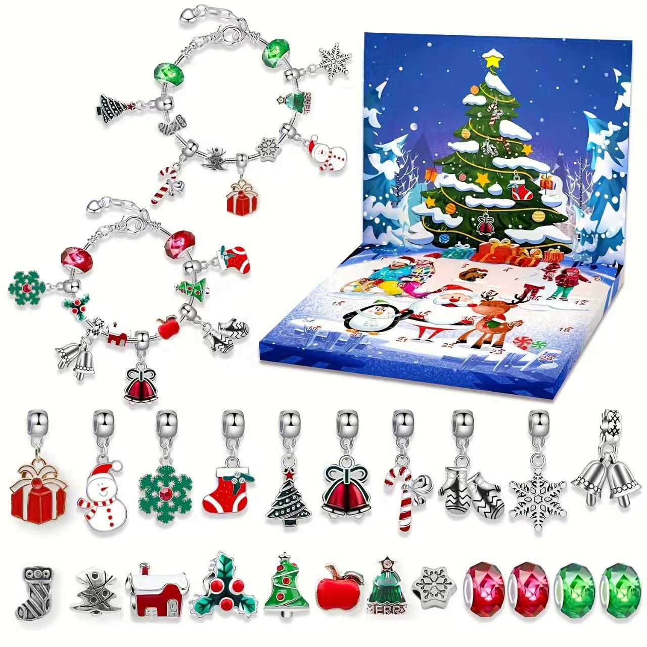 Bead Bracelet Men - Set Kotak Kalender Hitung Mundur 24