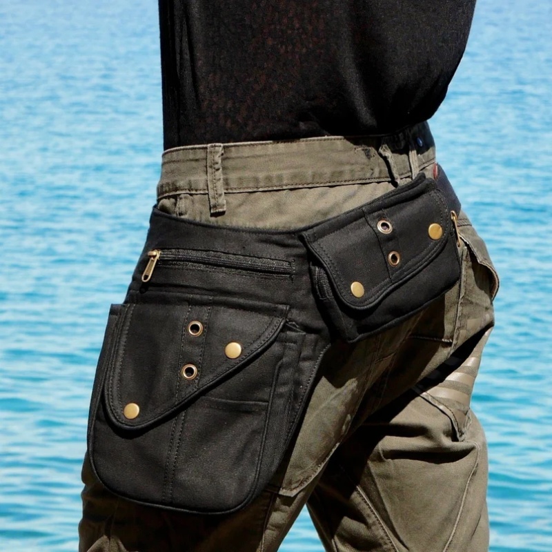 Men Accessories Gadgets - Tas Pinggang Steampunk Abad Pertengahan, Tas
