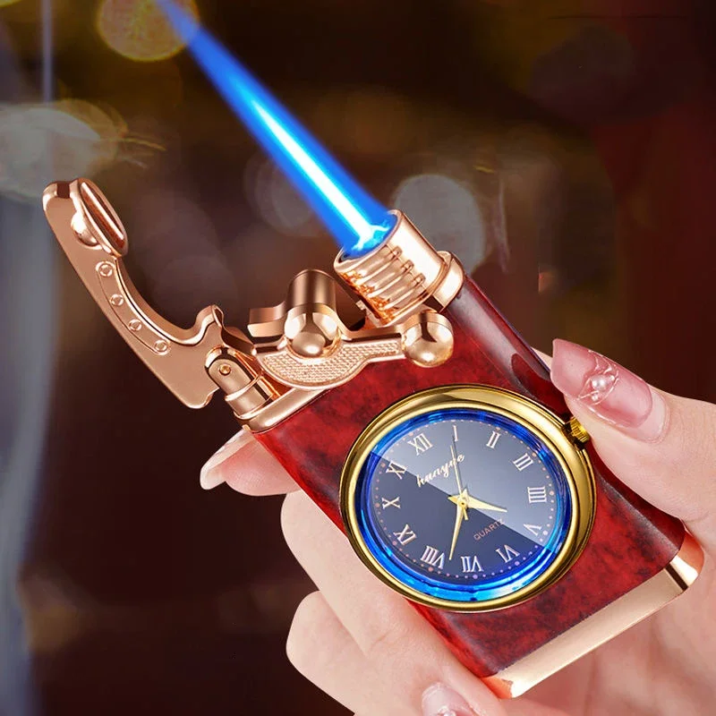 Men Accessories Gadgets - Jam Tangan Pemantik Gas Tahan Angin