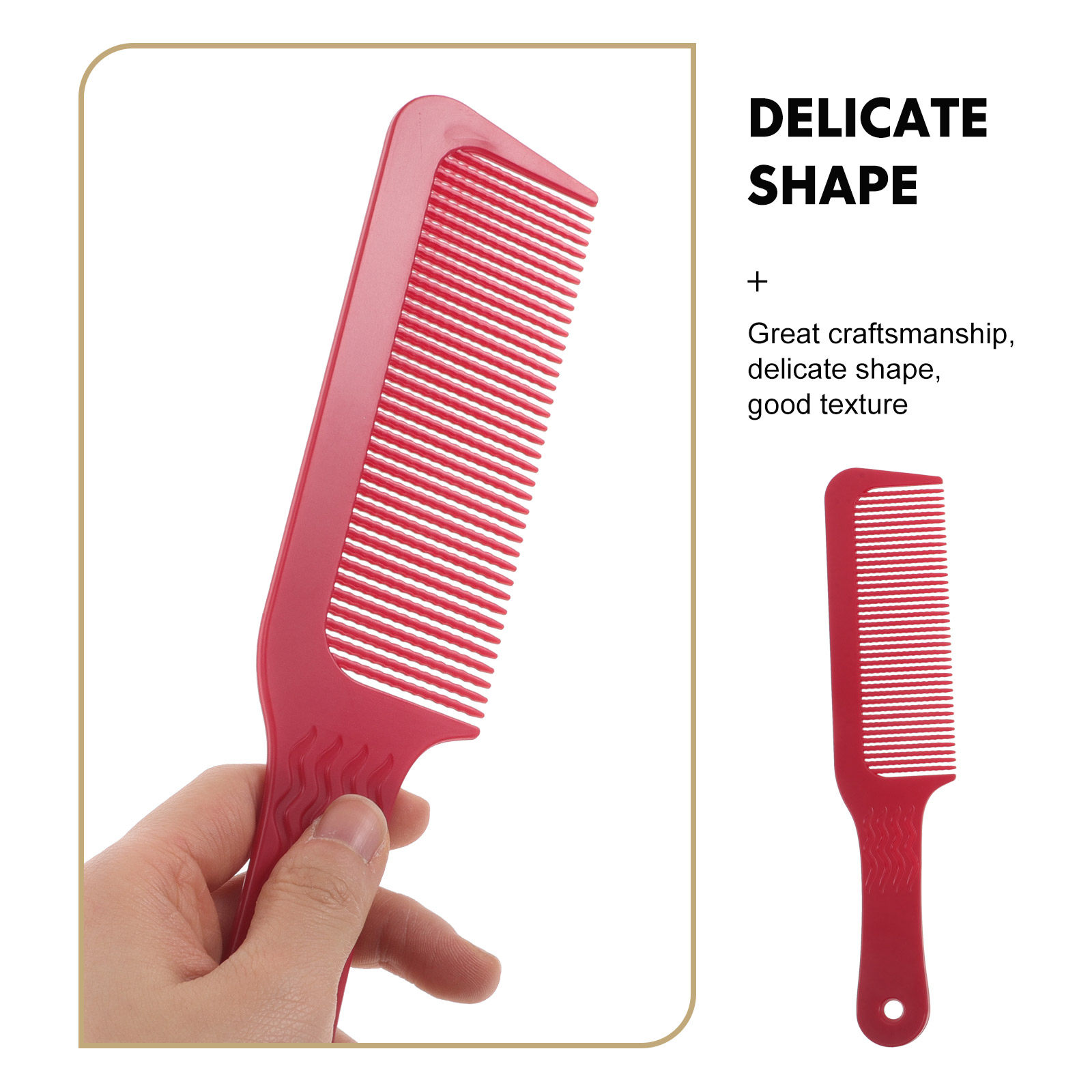 6 Buah Sisir Potong Rambut den - Mens Accessories Style ulasan dan harga