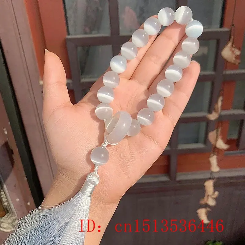 Batu Mata Kucing 12Mm Manik-ma - Bead Bracelet Men ulasan dan harga