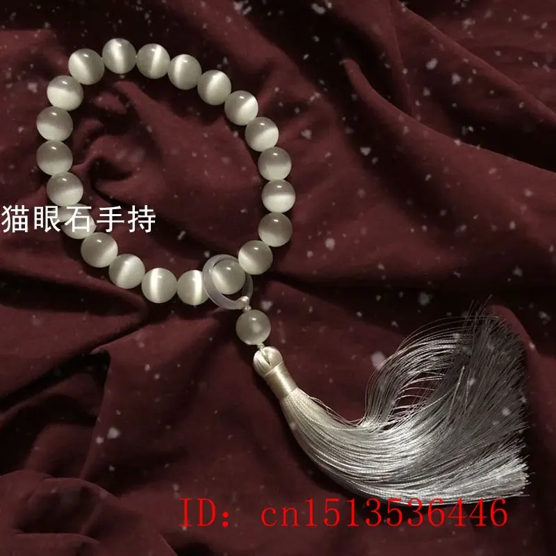 Batu Mata Kucing 12Mm Manik-ma - Bead Bracelet Men ulasan dan harga