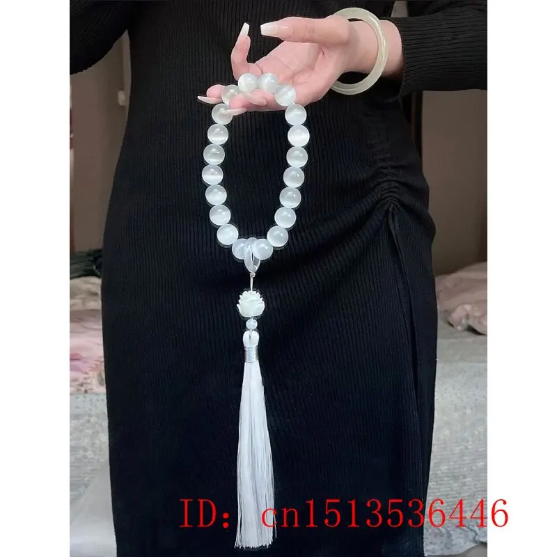Batu Mata Kucing 12Mm Manik-ma - Bead Bracelet Men ulasan dan harga