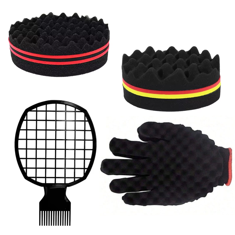 2 buah Sisir Spons Afro Twist  - Mens Accessories Style ulasan dan harga