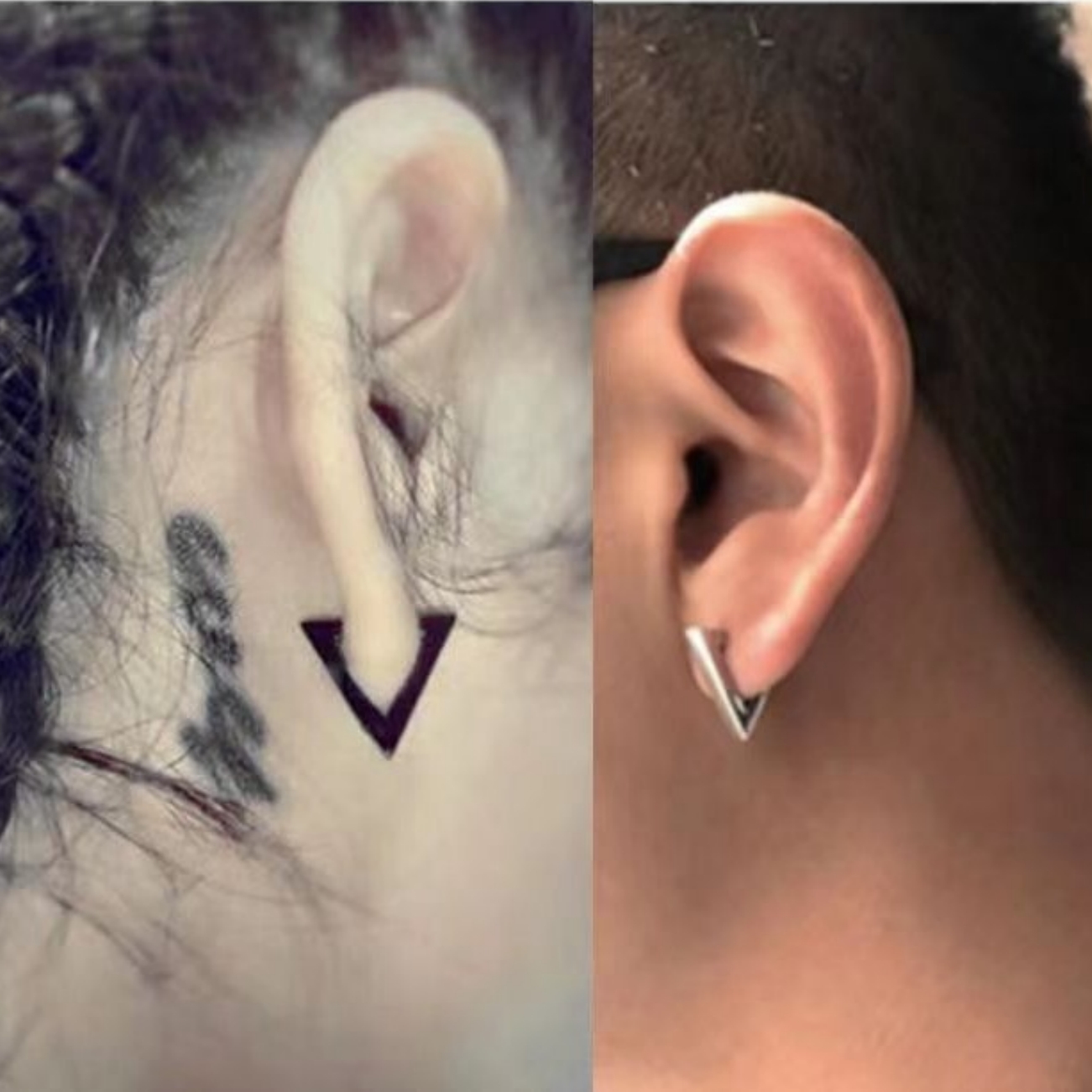 Anting Tusuk Geometri Segitiga - Men'S Accessories Trends 2025 ulasan dan harga