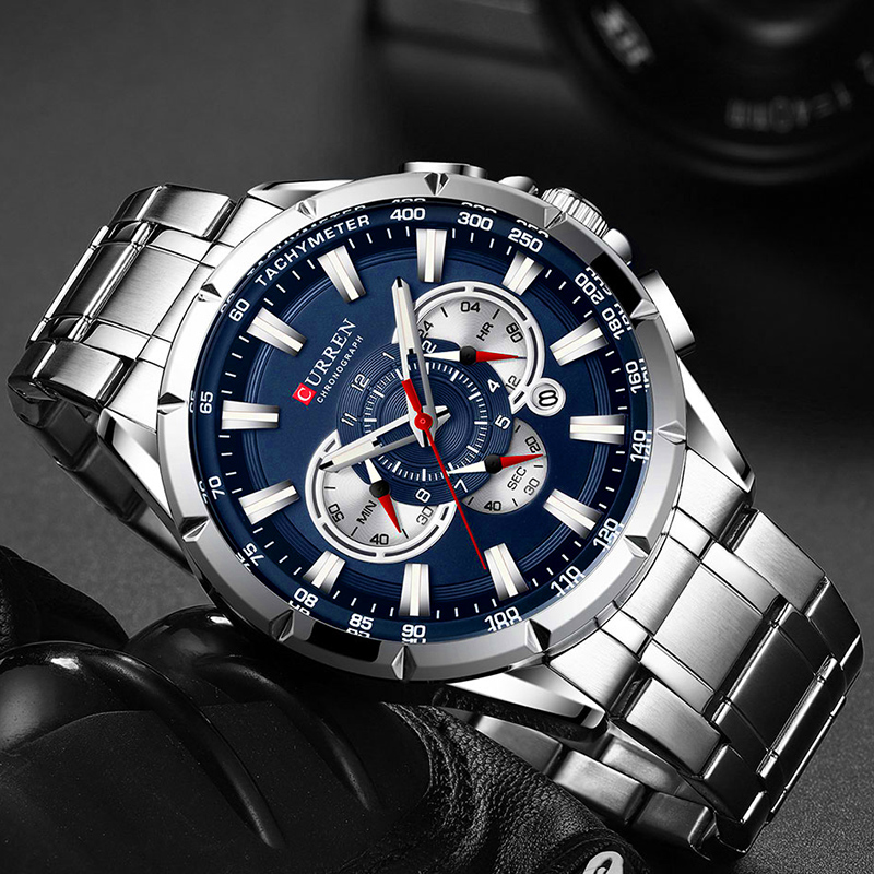 CURREN Jam Tangan Jam Tangan P - Men'S Accessories Luxury Brands ulasan dan harga
