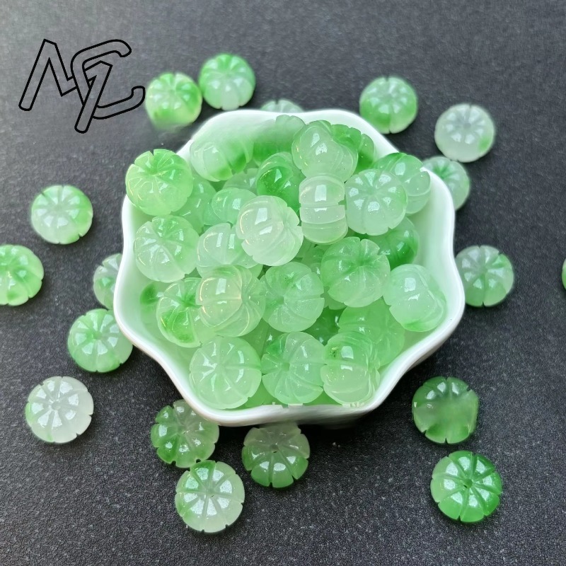 10 Buah Manik-manik Labu Giok  - Bead Bracelet Men ulasan dan harga
