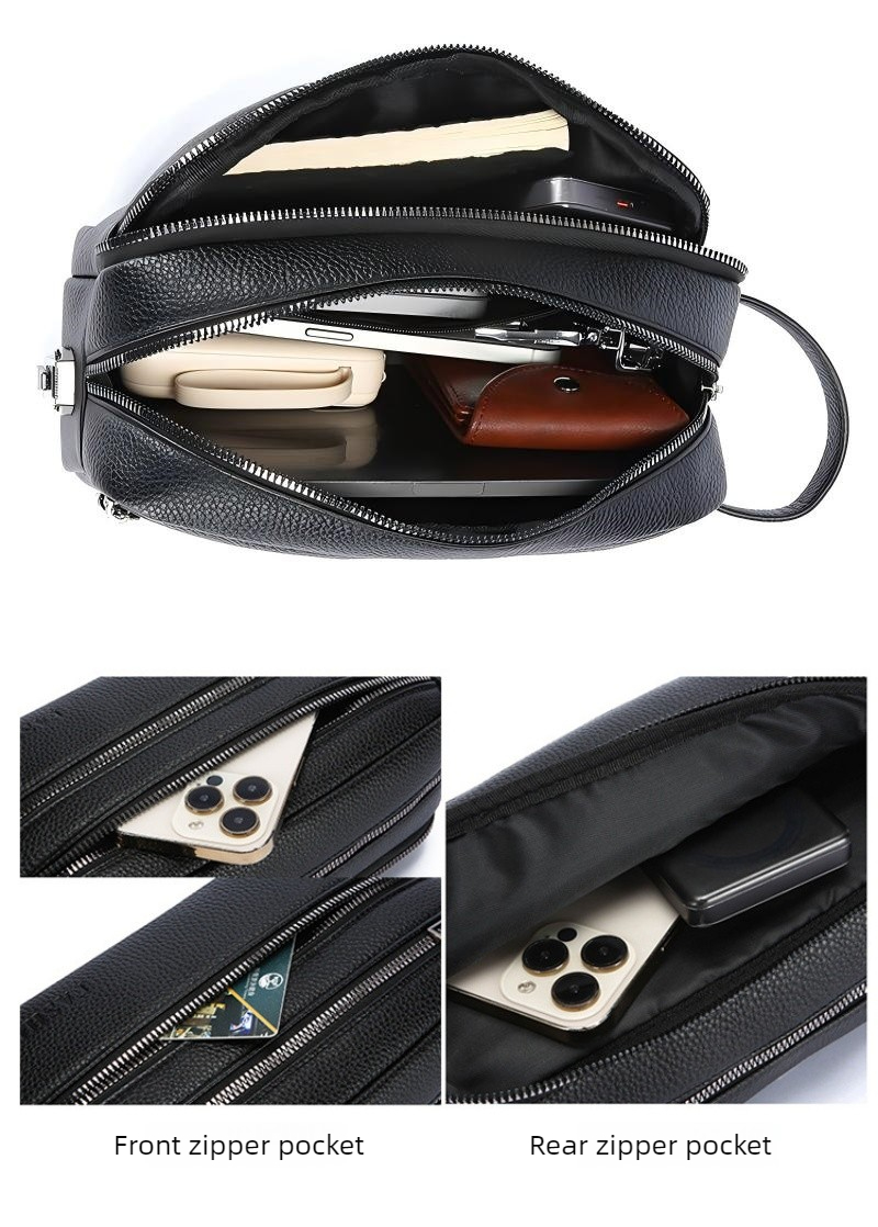 Tas Clutch Pria Vintage dengan - Men Accessories Box ulasan dan harga