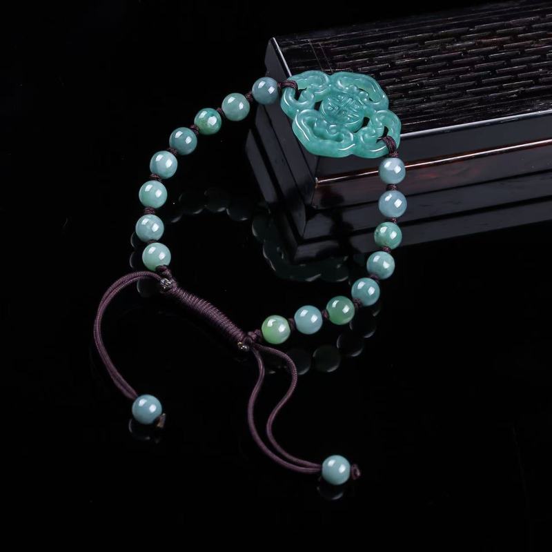 Gelang Giok Alami Kelas A Desa - Bead Bracelet Men ulasan dan harga