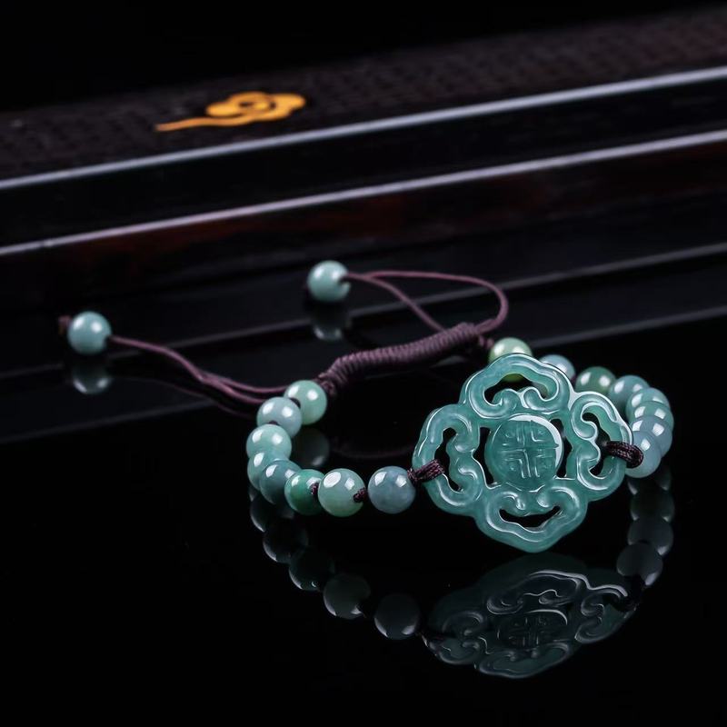 Gelang Giok Alami Kelas A Desa - Bead Bracelet Men ulasan dan harga