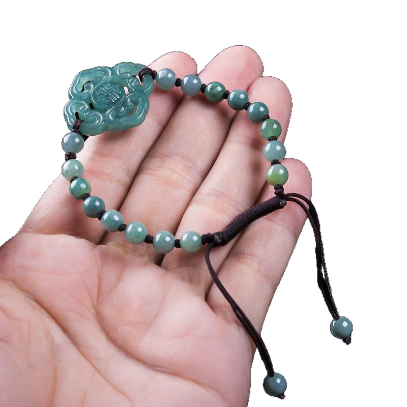 Gelang Giok Alami Kelas A Desa - Bead Bracelet Men ulasan dan harga
