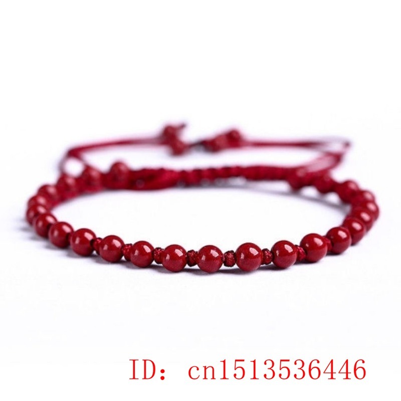 Disesuaikan merah alami Cinnab - Bead Bracelet Men ulasan dan harga