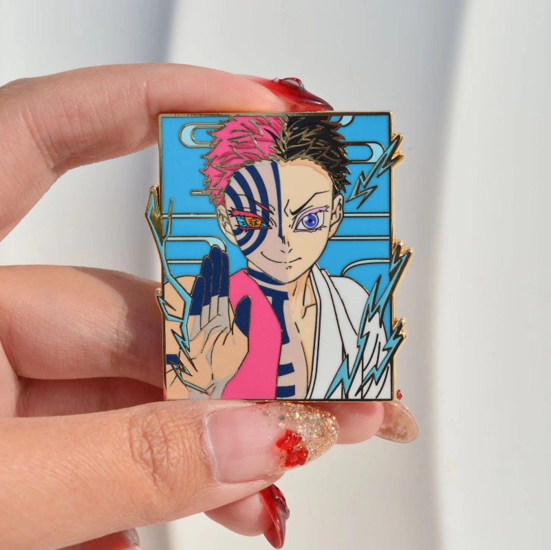 Pin enamel Demon Slayer Kimets - Lapel Pin Enamel ulasan dan harga
