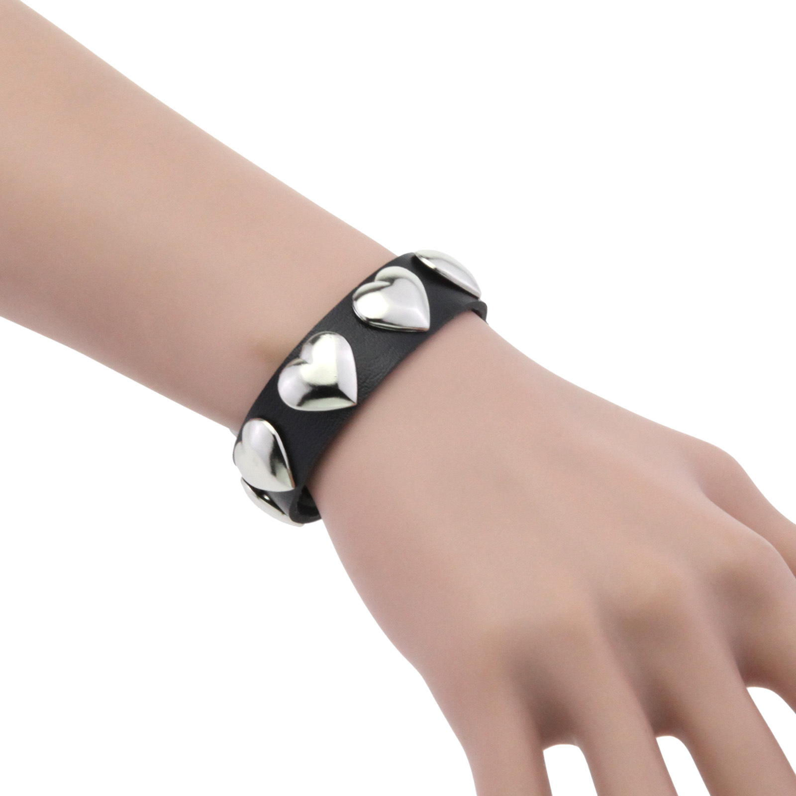 Gelang Keren Punk Hati untuk W - Men'S Accessories Trends 2025 ulasan dan harga