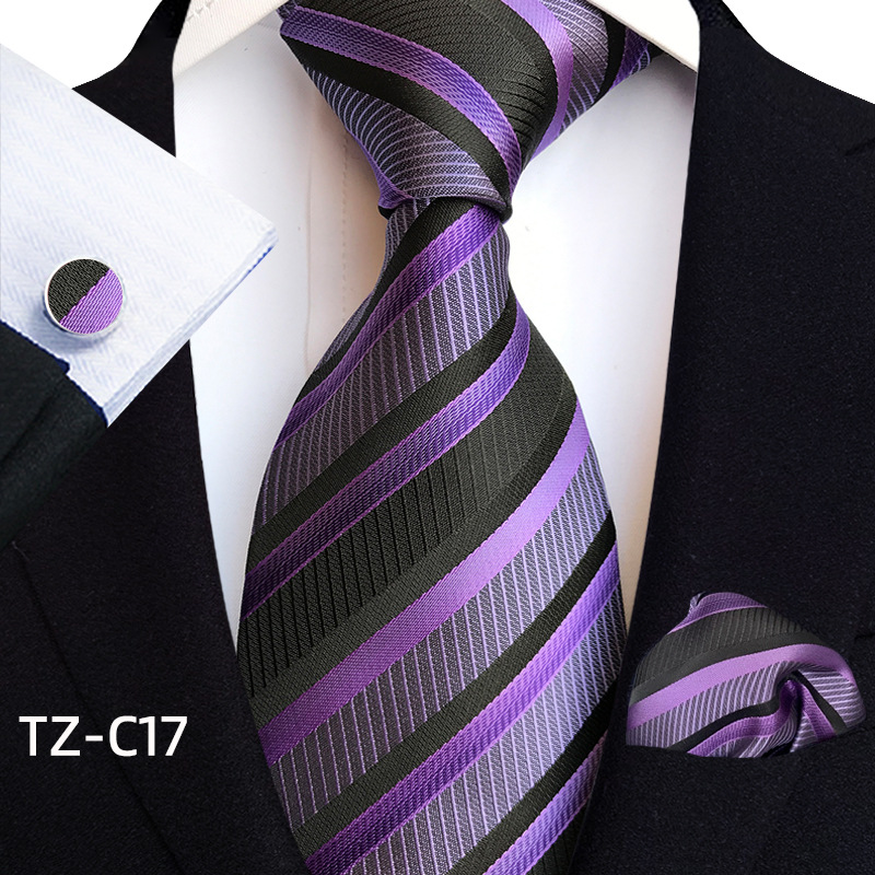 Dasi Kain Jacquard Merah Pria  - Men'S Accessories Essentials ulasan dan harga