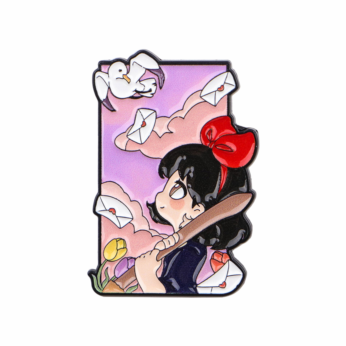 Pin Enamel Seri Anime Healing, - Lapel Pin Enamel ulasan dan harga