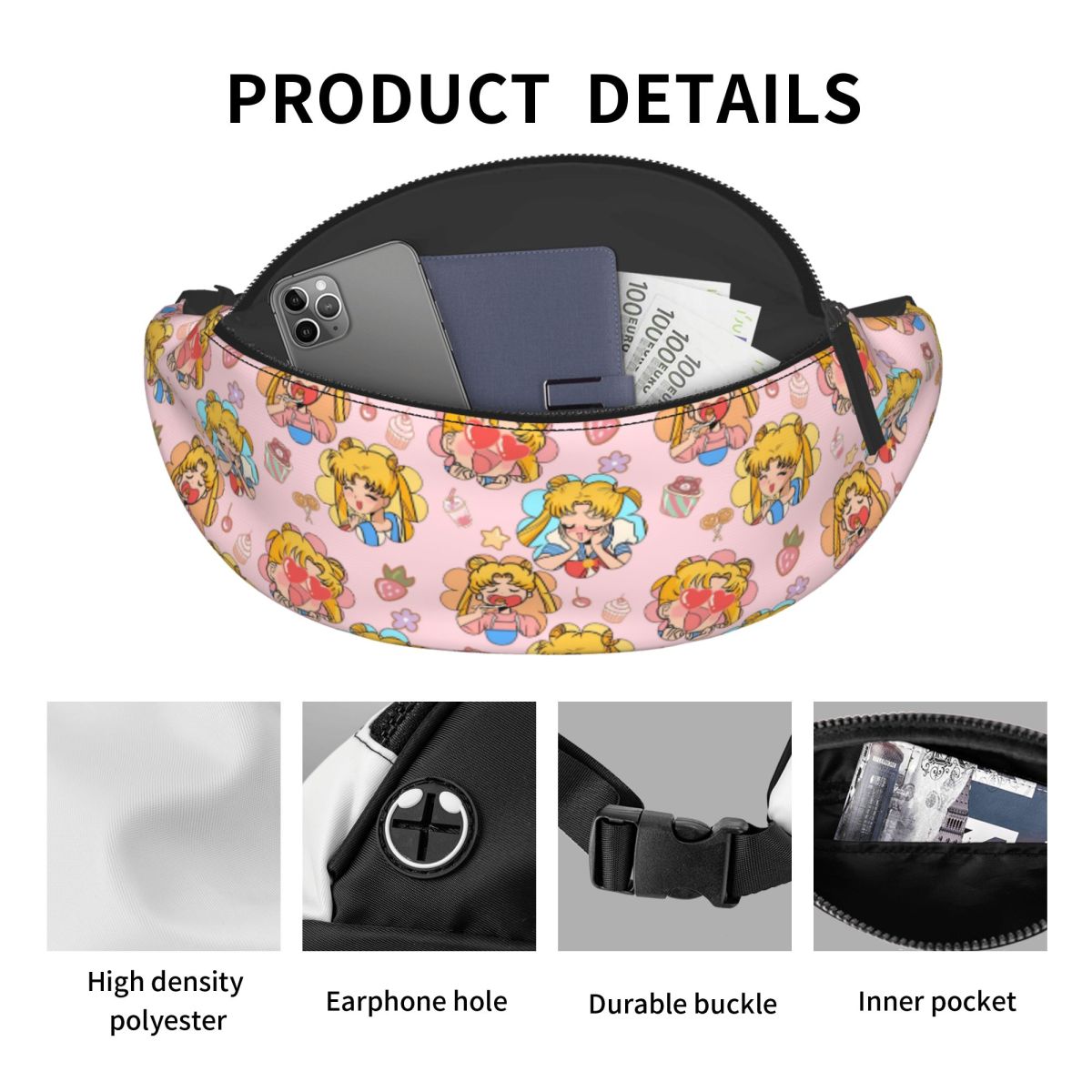 Tas Pinggang Fashion Kustom S- - Men Accessories Gadgets ulasan dan harga