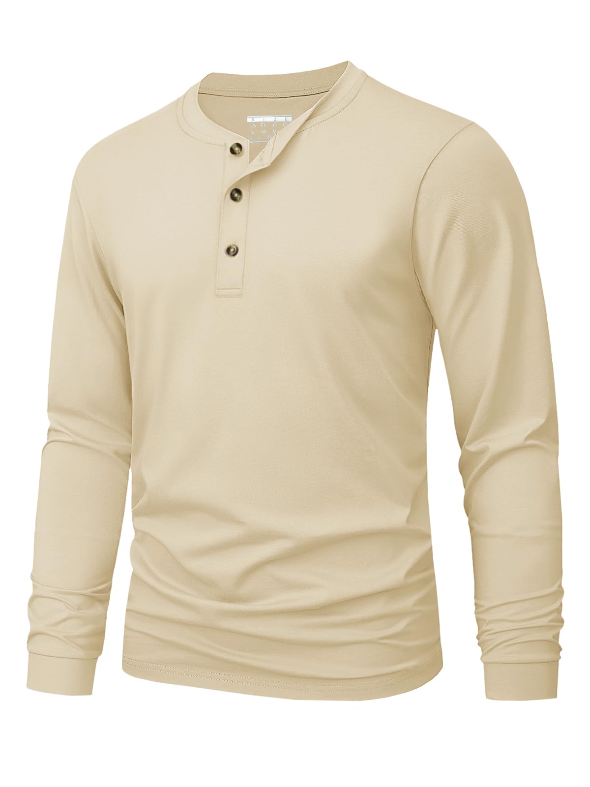 Kaos Henley Pria Polos Warna S - Men'S Accessories Clothing ulasan dan harga