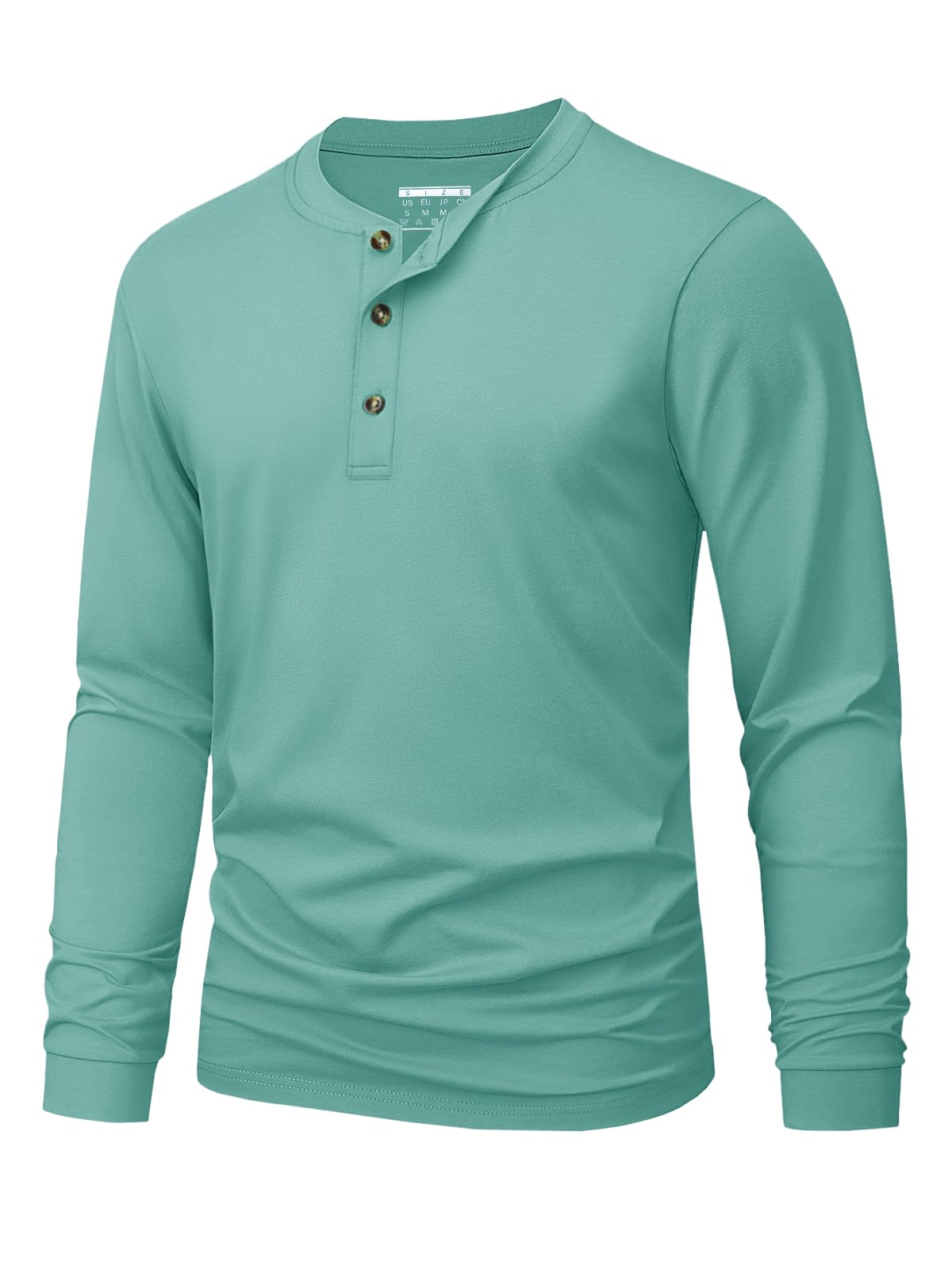 Kaos Henley Pria Polos Warna S - Men'S Accessories Clothing ulasan dan harga