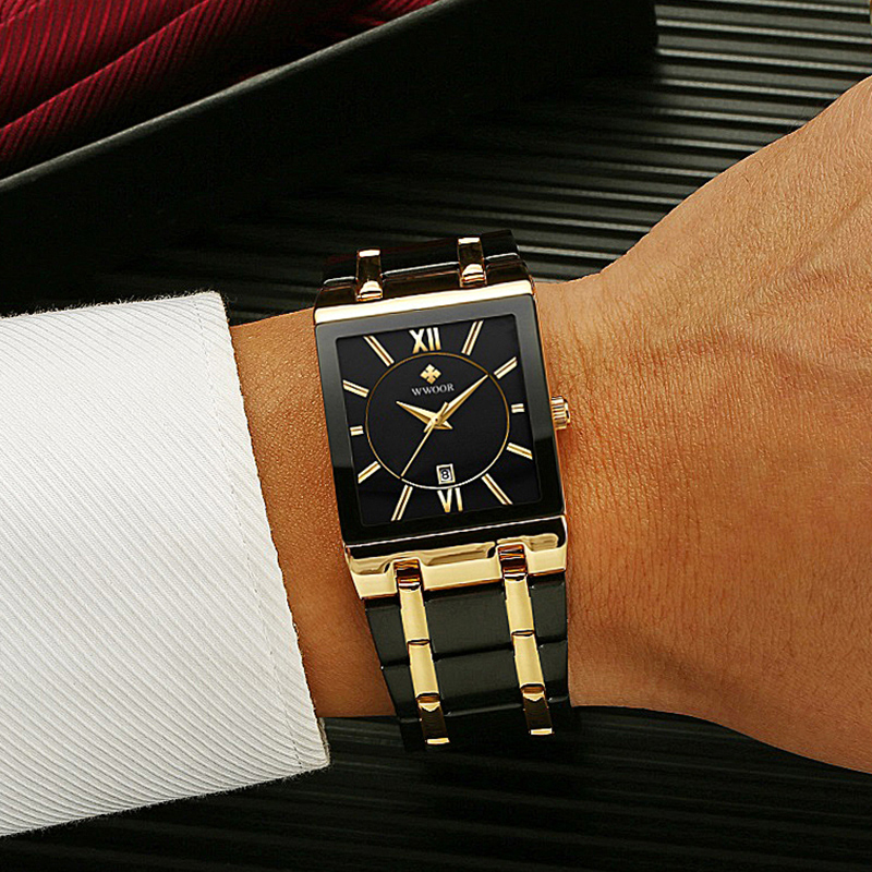 WWOOR Jam Tangan Pria Gelang E - Men'S Accessories Luxury Brands ulasan dan harga